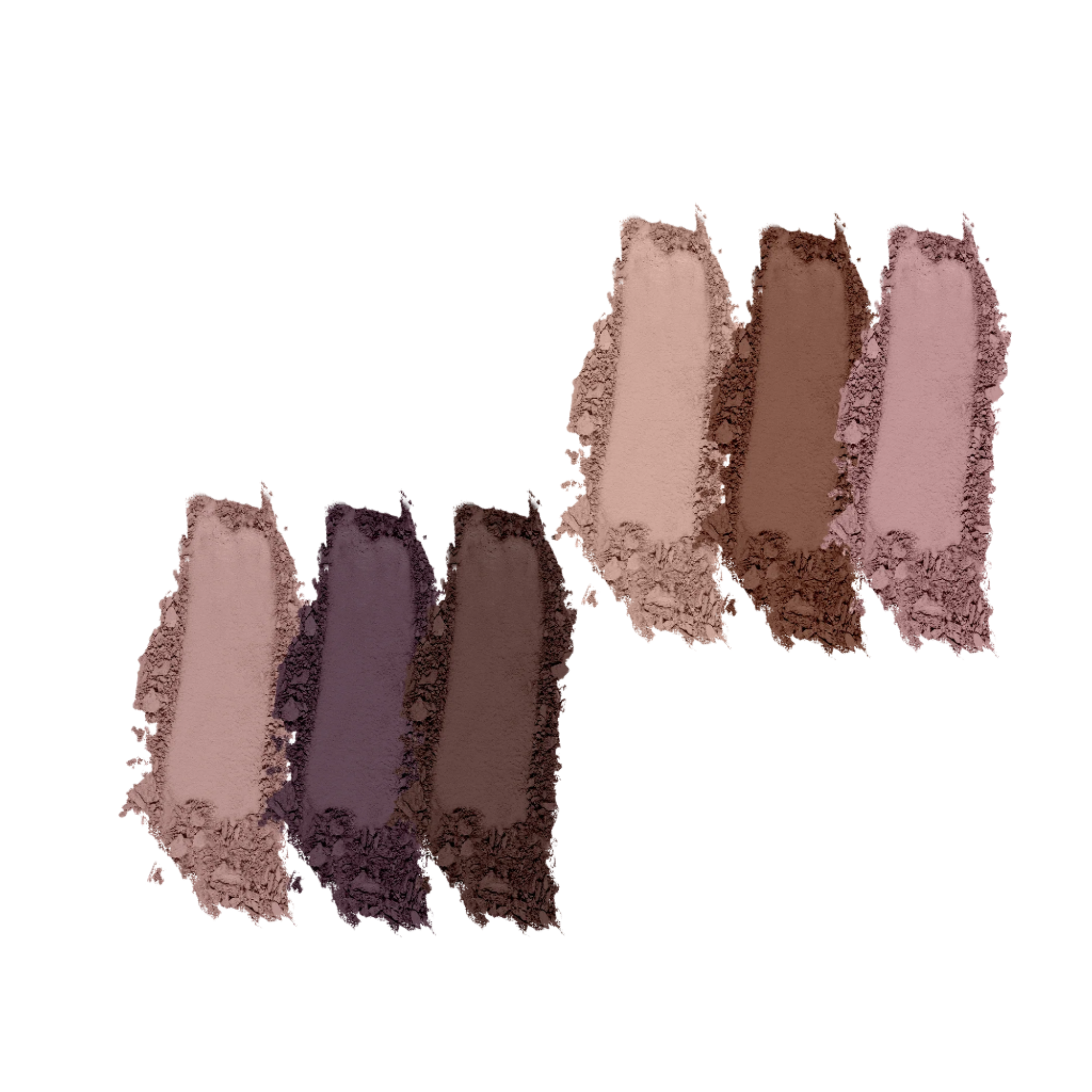 True Colour Pro Eyeshadow Palette - Blushing Clouds featuring soft mauve and pink shades, perfect for versatile, everyday or special occasion looks. Vegan, paraben, and talc-free.