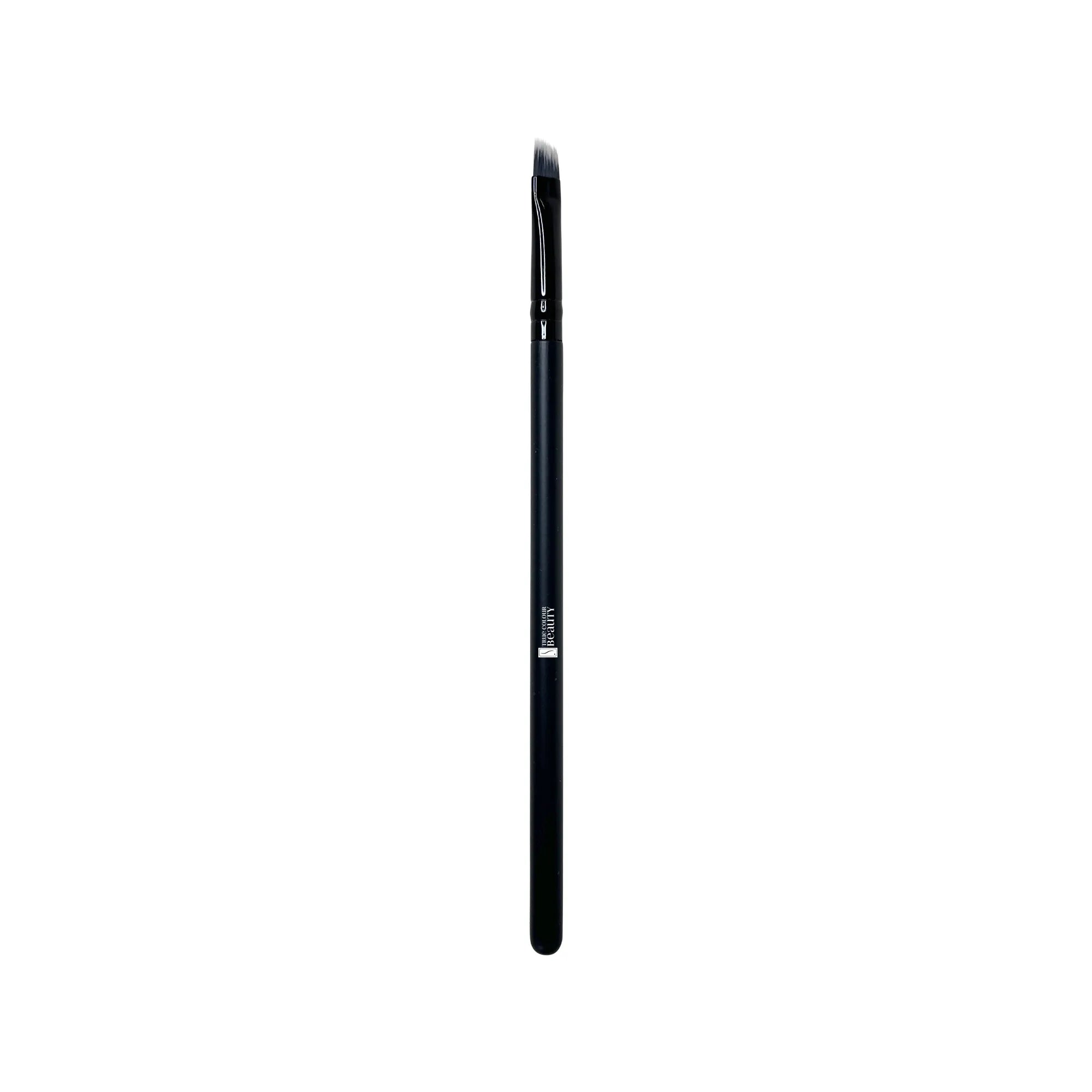 TCB Pro Angled Liner Brush is designed for precise application of eyeliner and brow products.