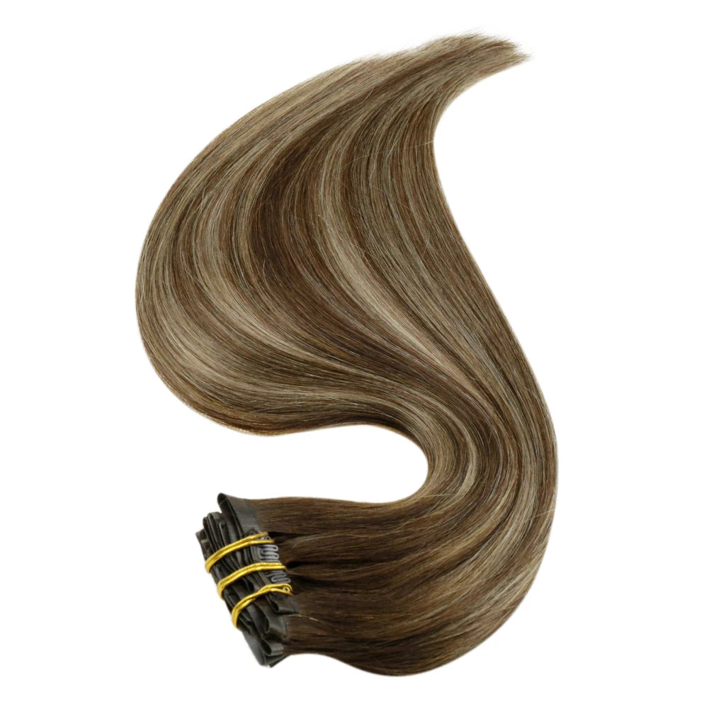 Real Hair PU Tape With Clip-In Extensions | True Colour Beauty