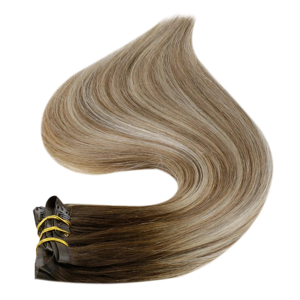 Real Hair PU Tape With Clip-In Extensions | True Colour Beauty