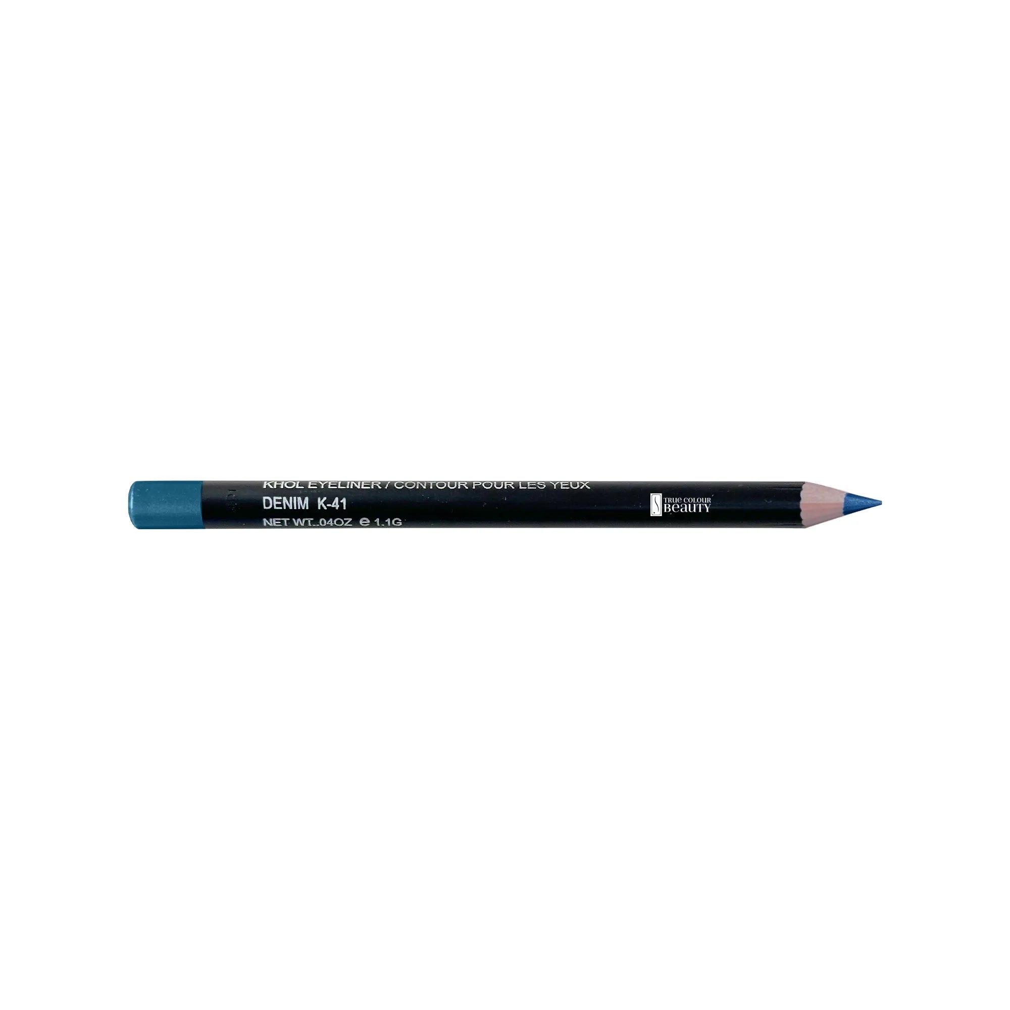 Pro Colour Khol Eyeliner - Denim Blue, a vibrant eyeliner pencil, offers creamy texture for seamless application and all-day wear.