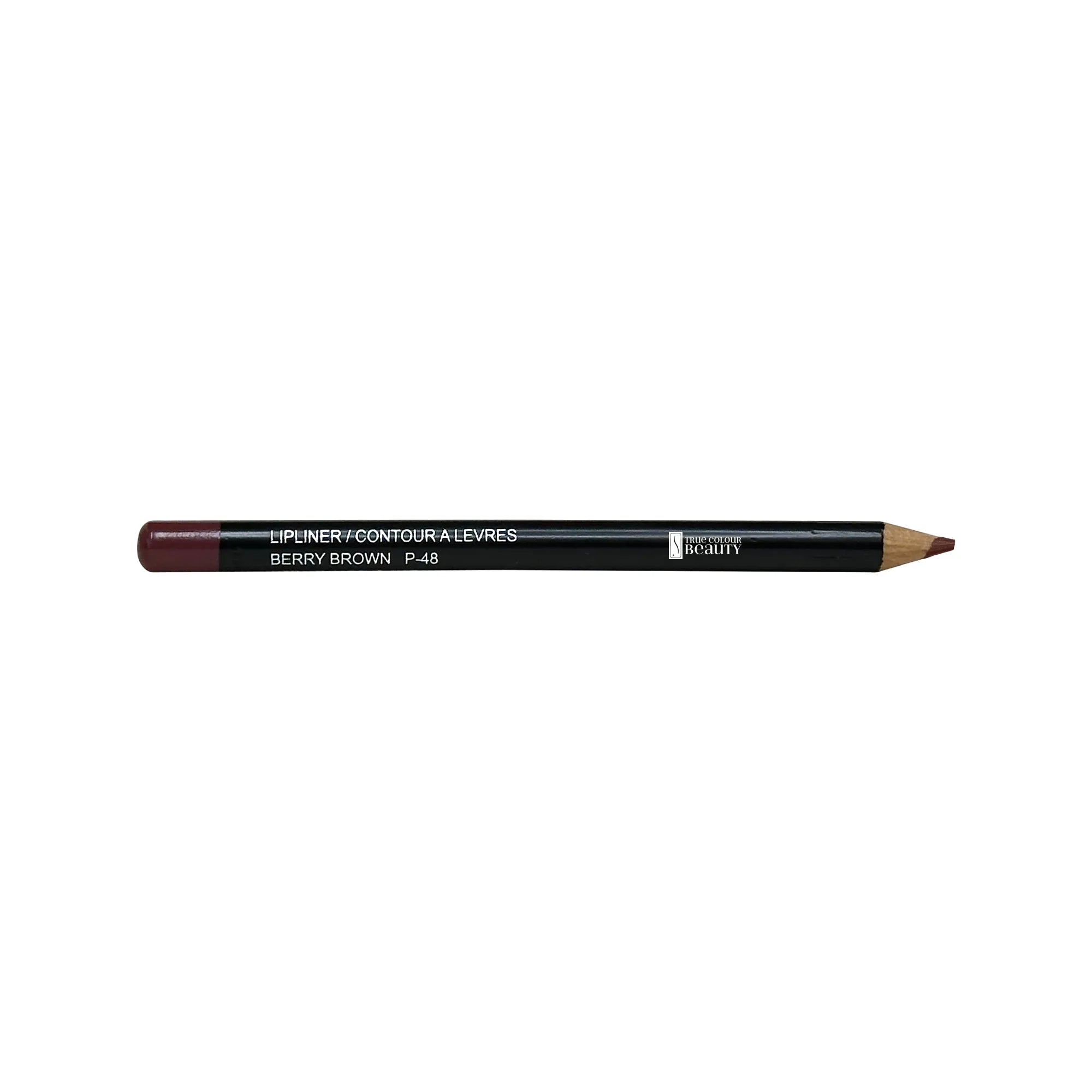 Lip Liner - Berry Brown close-up, highlighting its smooth texture, perfect for defining lips with rich pigments and a long-lasting, no-smudge formula.