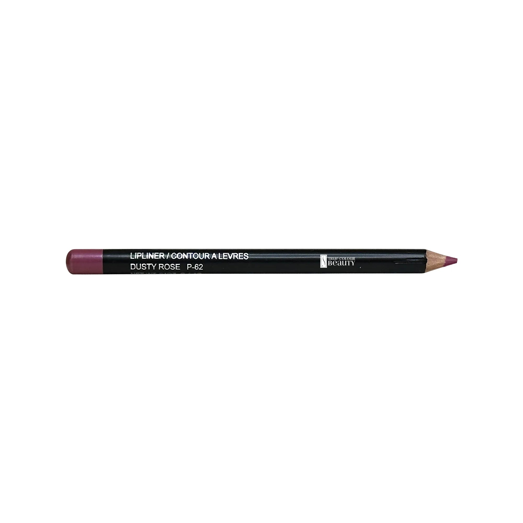 Close-up of Lip Liner - Dusty Rose, showcasing its smooth, no-smudge tip, ideal for defining lips with rich, long-lasting pigments.