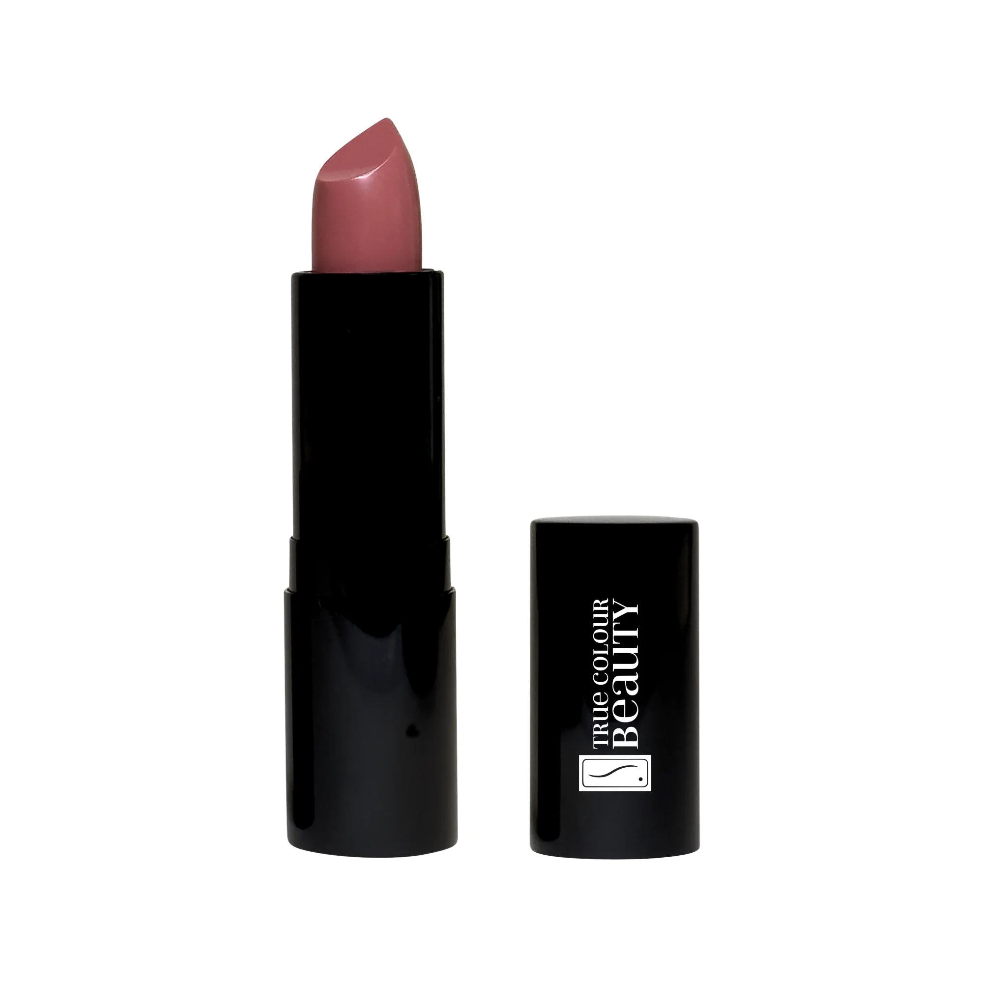 Parisian Petal cream lipstick tube in a soft, delicate pink shade