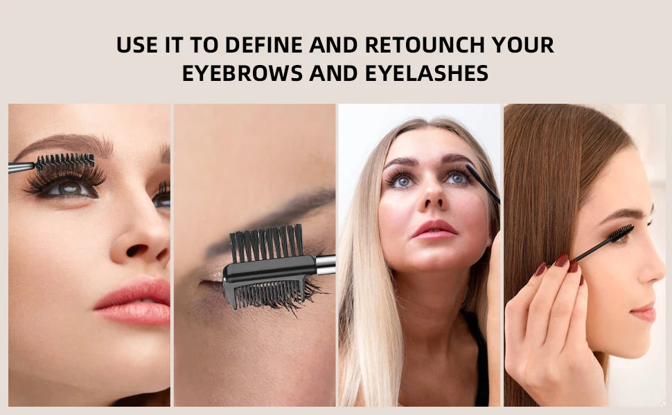 3-piece Eyebrow and Eyelash Brush Set | True Colour Beauty