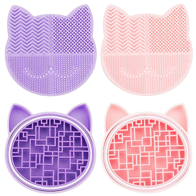 Kitty Clean Silicone Brush & Storage Box | True Colour Beauty