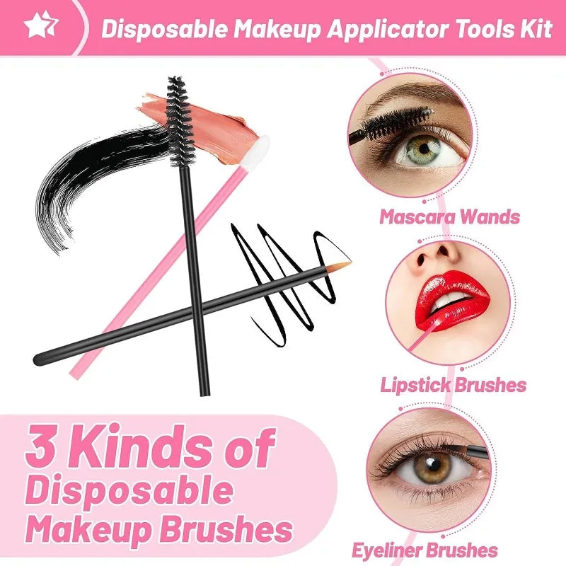 Disposable Makeup Applicators Kit | True Colour Beauty