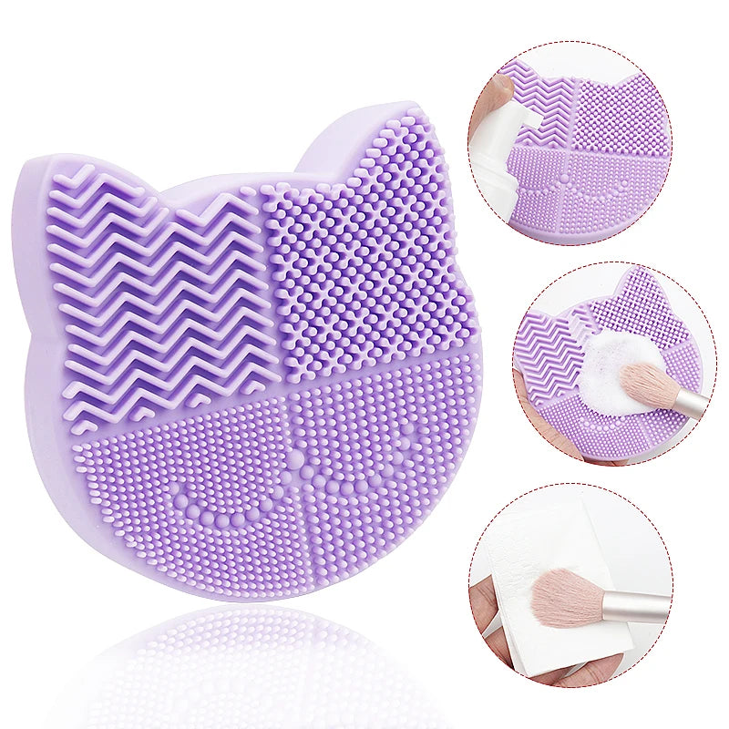 Kitty Clean Silicone Brush & Storage Box | True Colour Beauty