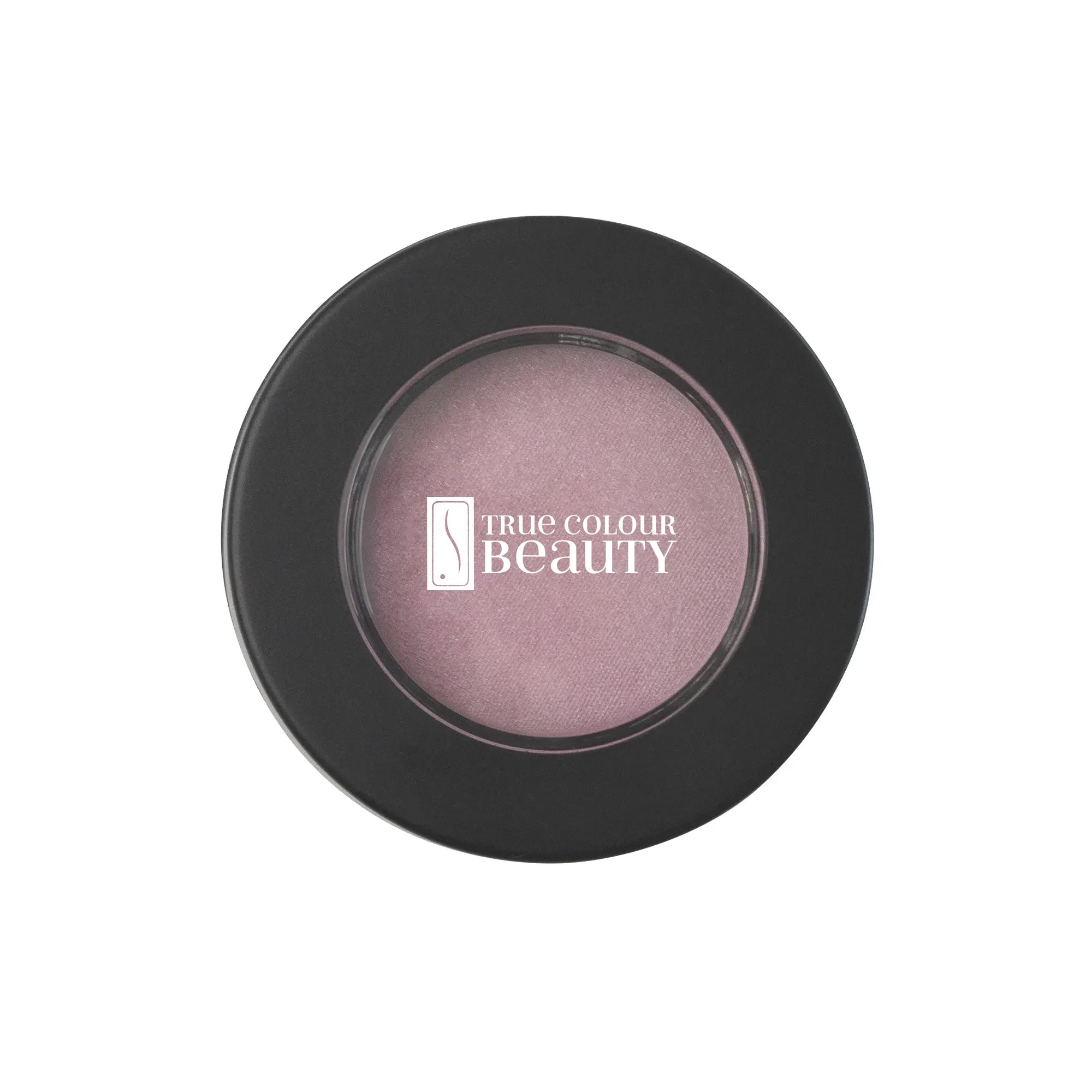 Single Pan Eyeshadow - Dawn Blush in close-up, showcasing its finely milled, talc-free powder, ideal for blending and buildable coverage.