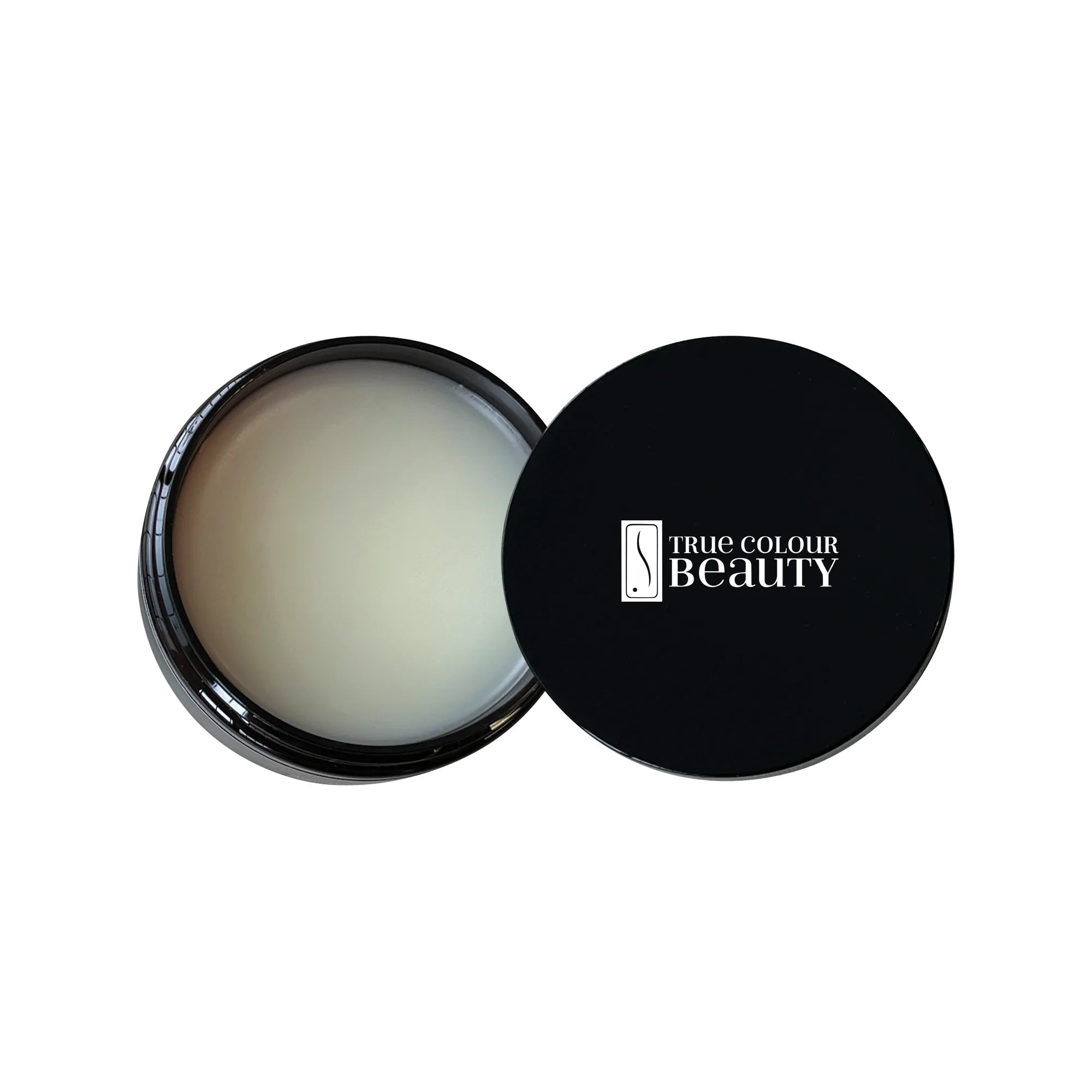 TCB Styling Wax in a sleek black container, featuring white text, offers medium hold with a gloss finish for versatile hair styling.