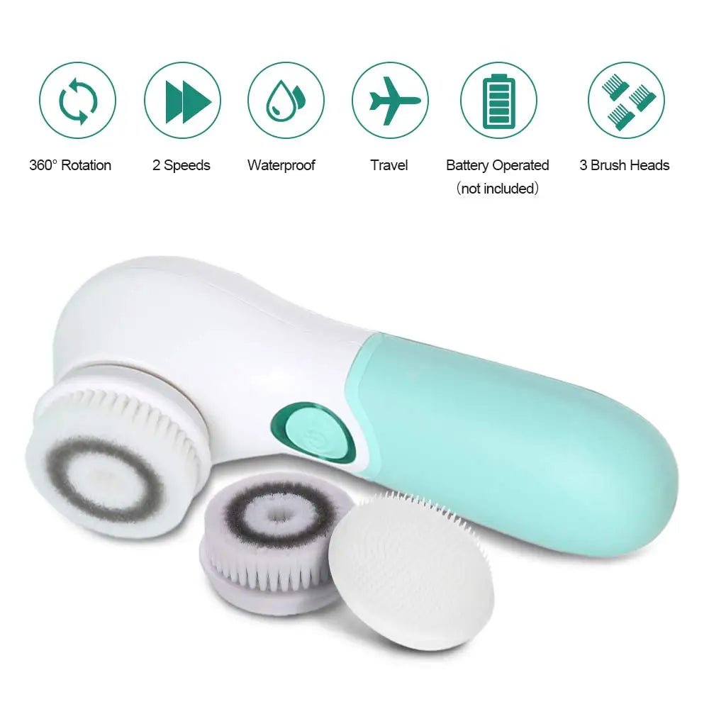 Electric Facial Cleansing Brush - True Colour Beauty