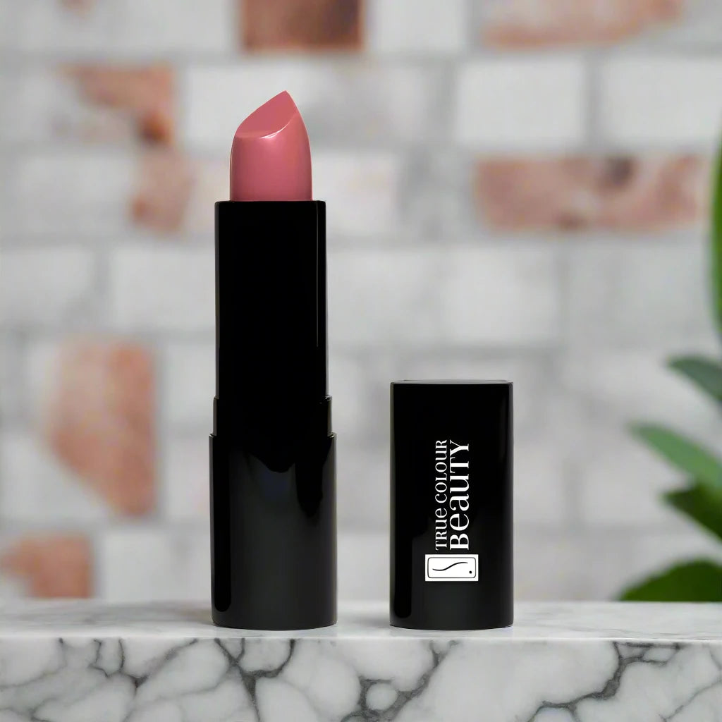 Enchanted Rose is a sophisticated, hue that provides a touch of warmth and refinement to your lips.