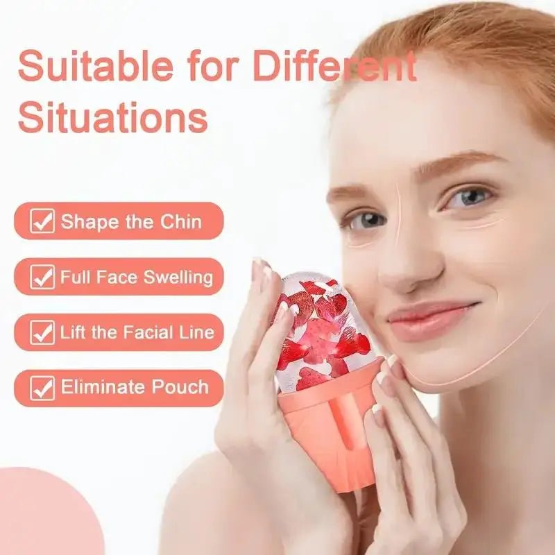 Facial Ice Cube Mold Silicone Beauty Lifting Tool - True Colour Beauty