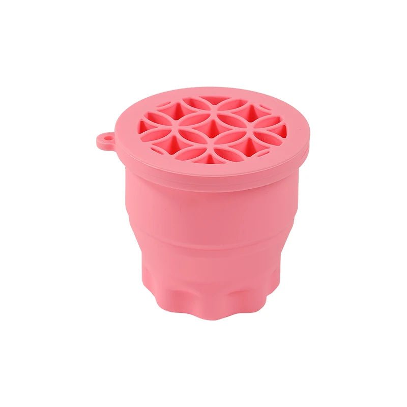 Multifunction Silicone Folding Makeup Brush Cleaning Cup - True Colour Beauty