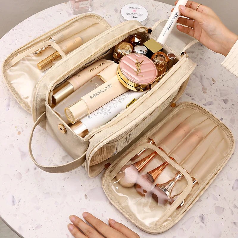 Waterproof PU Multifunctional Cosmetic Bag - True Colour Beauty
